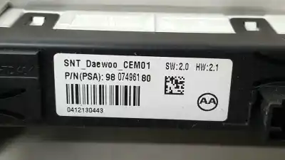 Second-hand car spare part interior light for citroen c4 lim. seduction oem iam references 9671645977  