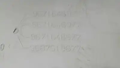 Second-hand car spare part interior light for citroen c4 lim. seduction oem iam references 9671645977  