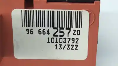 Second-hand car spare part switch for citroen c4 lim. seduction oem iam references 96664257zd  96664257zd