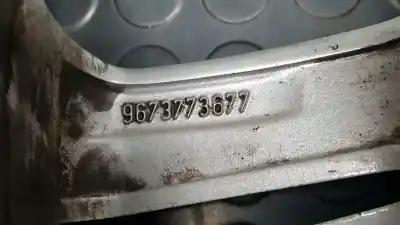 Peça sobressalente para automóvel em segunda mão jante por peugeot 208 active referências oem iam 96737736vx 9673773677 
