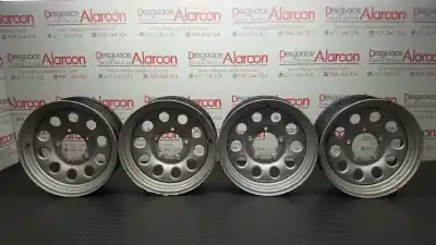 Second-hand car spare part rims set for suzuki jimny sn (fj) techo metálico oem iam references 43210-81a22-39m 15x51/2jj 4321081a2239m