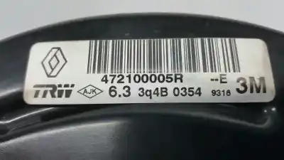 Second-hand car spare part brake servo for renault megane iii sport tourer (2009->) 1.6 bose edition [1.6 ltr. - 96 kw dci diesel fap] oem iam references 472100005r  472110004r