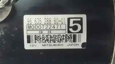 Peça sobressalente para automóvel em segunda mão motor de arranque por citroen c4 picasso sx referências oem iam 9663528880  m000t22471