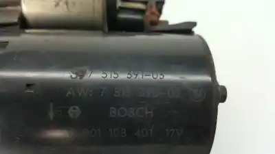 Peça sobressalente para automóvel em segunda mão motor de arranque por bmw x3 (e83) 3.0i referências oem iam 12412354693 0001108401 7515390 / 7515391