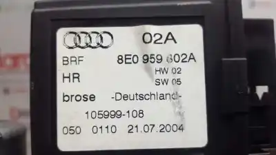 Автозапчастина б/у двигатель заднього правого скла для audi a4 avant (b5) 1.9 tdi quattro посилання на oem iam 8e0959802a  