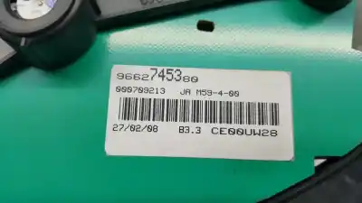 Peça sobressalente para automóvel em segunda mão quadrante por peugeot partner (s2) combi plus referências oem iam 9662745380 6105v4 6105v3