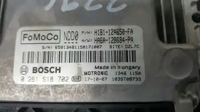 Автозапчасти б/у блок управления двигателем за ford fiesta (ce1) titanium ссылки oem iam h1b112a650fa 0261s18702 ha6a12b684pa