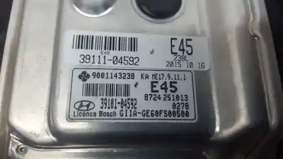 Second-hand car spare part ecu engine control for hyundai i10 sle oem iam references 3910104592 8724251013 90011443238