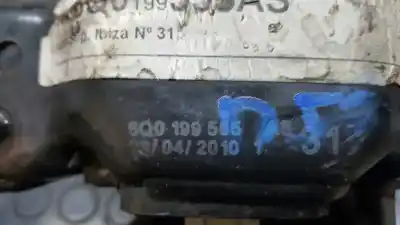 Second-hand car spare part left engine support for seat ibiza sc (6j1) reference oem iam references 6q0199555as  