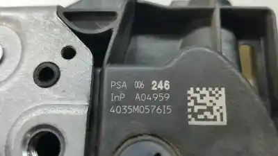 Peça sobressalente para automóvel em segunda mão fechadura da porta dianteira direita por citroen c3 collection referências oem iam 9800624680  006246