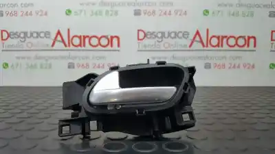 Peça sobressalente para automóvel em segunda mão puxador interior traseiro esquerdo por peugeot 2008 (--.2013->) gt line referências oem iam 96555518vv