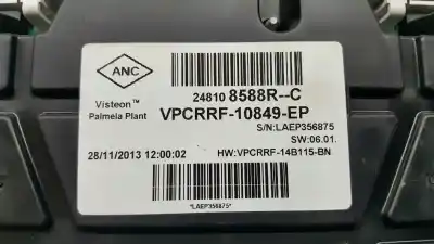 Peça sobressalente para automóvel em segunda mão quadrante por renault clio iv business referências oem iam 248108588r  248108588rc