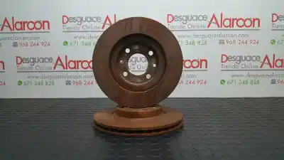 Peça sobressalente para automóvel em segunda mão disco de travão dianteiro por renault clio iv business referências oem iam 402063166r