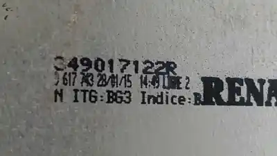 Second-hand car spare part gear lever for renault clio iv bh desde 09/2012 clio dynamique oem iam references 349017122r  349016019r