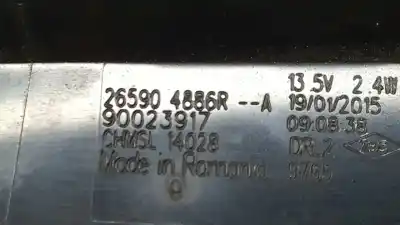 Автозапчастина б/у центральний гампов для renault clio iv bh desde 09/2012 clio dynamique посилання на oem iam 265904886r  