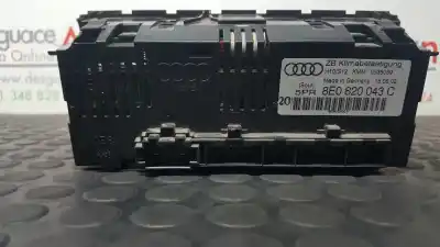 Автозапчастина б/у клімат-контроль для audi a4 cabrio (8h) 3.0 v6 30v cat (asn) посилання на oem iam 8e0820043ad 8e0820043c 8e0820043ad5pr