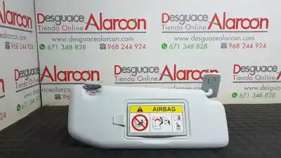 Peça sobressalente para automóvel em segunda mão para-sol direito por peugeot 208 active referências oem iam 1619396180