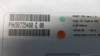 Peça sobressalente para automóvel em segunda mão quadrante por citroen c3 pluriel 1.4 referências oem iam 6105ev  9650735480