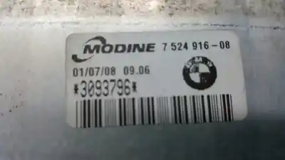 Peça sobressalente para automóvel em segunda mão intercooler por bmw serie 1 berlina (e81/e87) 118d referências oem iam 17517524916  752491608