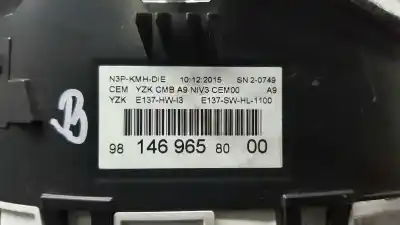 Peça sobressalente para automóvel em segunda mão quadrante por peugeot 2008 (--.2013->) active referências oem iam 9813870580 9814039880 9614696580