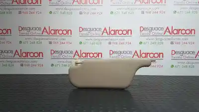 Second-hand car spare part left sunshade for renault clio iii authentique oem iam references 8200294234