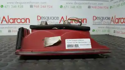 Second-hand car spare part right tailgate light for peugeot 607 (s2) diamante pack oem iam references 6351n2  96295402
