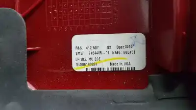 Peça sobressalente para automóvel em segunda mão farolim traseiro esquerdo por bmw x5 (e53) 3.0d referências oem iam 716448501  