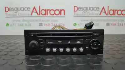 Peça sobressalente para automóvel em segunda mão sistema de áudio / rádio cd por citroen c4 coupe vtr referências oem iam 6564f5