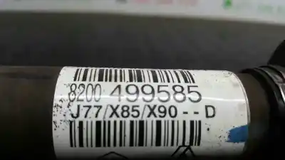 Peça sobressalente para automóvel em segunda mão transmissão dianteira esquerda por renault clio iii authentique referências oem iam 8200499585 7711368512 8200618501