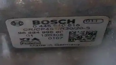 Second-hand car spare part complete engine for citroen c3 business oem iam references 8h01 9673283680 / 0445110339 / 0445010516 8hr / 1606279580