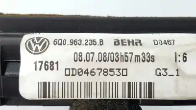 Автозапчасти б/у сопротивление нагреву за seat ibiza (6j5) stylance / style ссылки oem iam 6q0963235b  