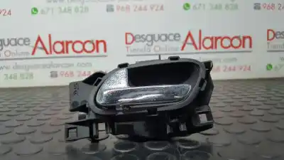 Second-hand car spare part interior left rear handle for citroen c3 seduction oem iam references 9683446877