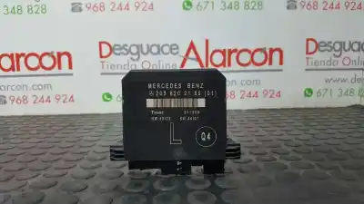 Peça sobressalente para automóvel em segunda mão módulo electrónico do fecho central por mercedes-benz clase c (w203) familiar c 200 t cdi (la) (203.207) referências oem iam 2038202185