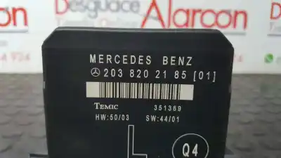 Peça sobressalente para automóvel em segunda mão módulo electrónico do fecho central por mercedes-benz clase c (w203) familiar c 200 t cdi (la) (203.207) referências oem iam 2038202185  