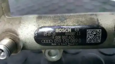 Pezzo di ricambio per auto di seconda mano rampa iniettori per volkswagen touareg (7la) 3.0 v6 tdi dpf riferimenti oem iam 059130089d 059130089s f00r001650
