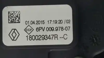 Peça sobressalente para automóvel em segunda mão potenciômetro por renault clio iv business referências oem iam 180029347r  