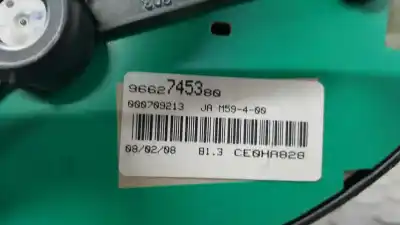 Peça sobressalente para automóvel em segunda mão quadrante por peugeot partner (s2) combi plus referências oem iam 9662745380 6105v4 6105v3