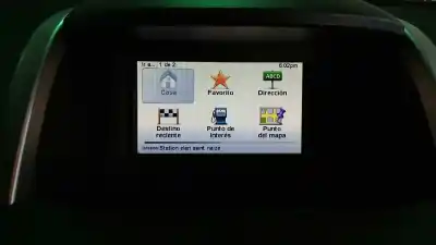 Second-hand car spare part gps navigation system for renault koleos dynamique oem iam references 259154206r  