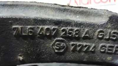 Автозапчасти б/у передняя правая кулачка за volkswagen touareg (7la, 7l6, 7l7) 2.5 r5 tdi ссылки oem iam 7l6407258a  