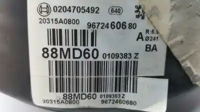 Peça sobressalente para automóvel em segunda mão servo freio por citroen c3 seduction referências oem iam 4535eh  9672460680