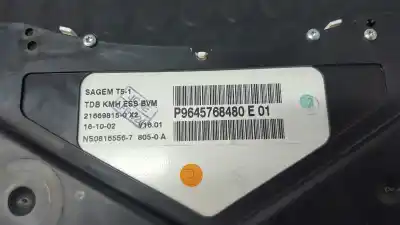 Tweedehands auto-onderdeel instrumentenpaneel voor peugeot 307 (s1) 1.6 16v cat oem iam-referenties 6103f7 21669815-0x2 ns0816556-7 