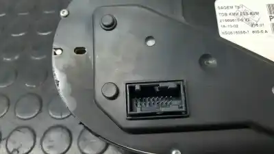 Tweedehands auto-onderdeel instrumentenpaneel voor peugeot 307 (s1) 1.6 16v cat oem iam-referenties 6103f7 21669815-0x2 ns0816556-7 