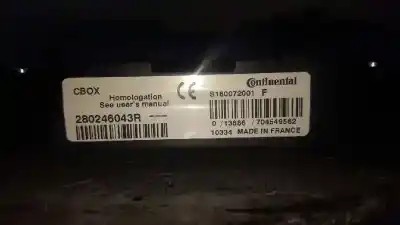 Pezzo di ricambio per auto di seconda mano modulo elettronico per renault clio iii exception riferimenti oem iam 280246043r Pezzo di ricambio per auto di seconda mano modulo elettronico per renault clio iii exception riferimenti oem iam 280246043r