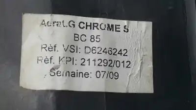 Peça sobressalente para automóvel em segunda mão saída de ar lateral esquerda por renault clio iii confort dynamique referências oem iam 7701061207  d6246242