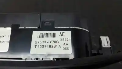 Peça sobressalente para automóvel em segunda mão comando de sofagem (chauffage / ar condicionado) por renault koleos dynamique pack1 referências oem iam 27500jy78c  275103350r