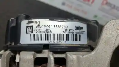 Автозапчастина б/у генератор для opel mokka x selective start/stop посилання на oem iam 95520018 2619573 13597226