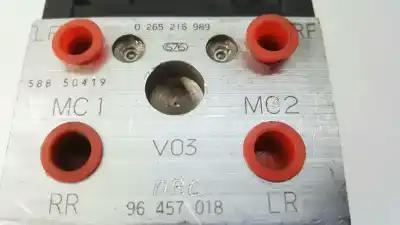 Recambio de automóvil de segunda mano de abs para chevrolet matiz s referencias oem iam 96457018 0265216989 ma58803020419
