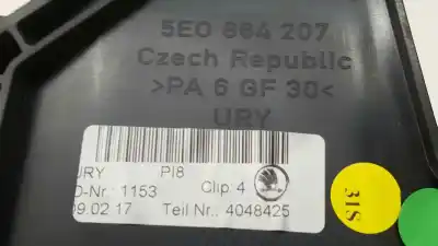 Автозапчастина б/у центральний подлокник для skoda octavia lim. (5e3) like посилання на oem iam 5e0864207  