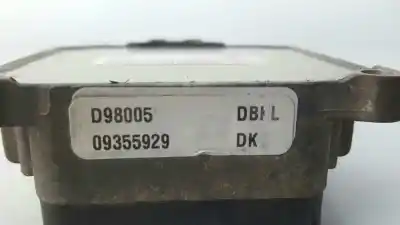 Pièce détachée automobile d'occasion calculateur moteur ecu pour opel astra g berlina comfort références oem iam 09355929 09355929 d98005