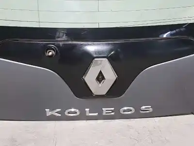 Second-hand car spare part tailgate for renault koleos dynamique pack1 oem iam references 901001198r  901007607r
